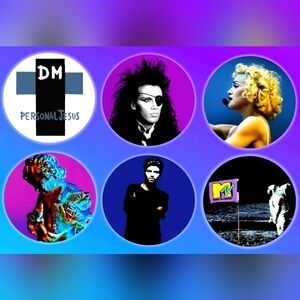 80s Music Magnet Set Madonna